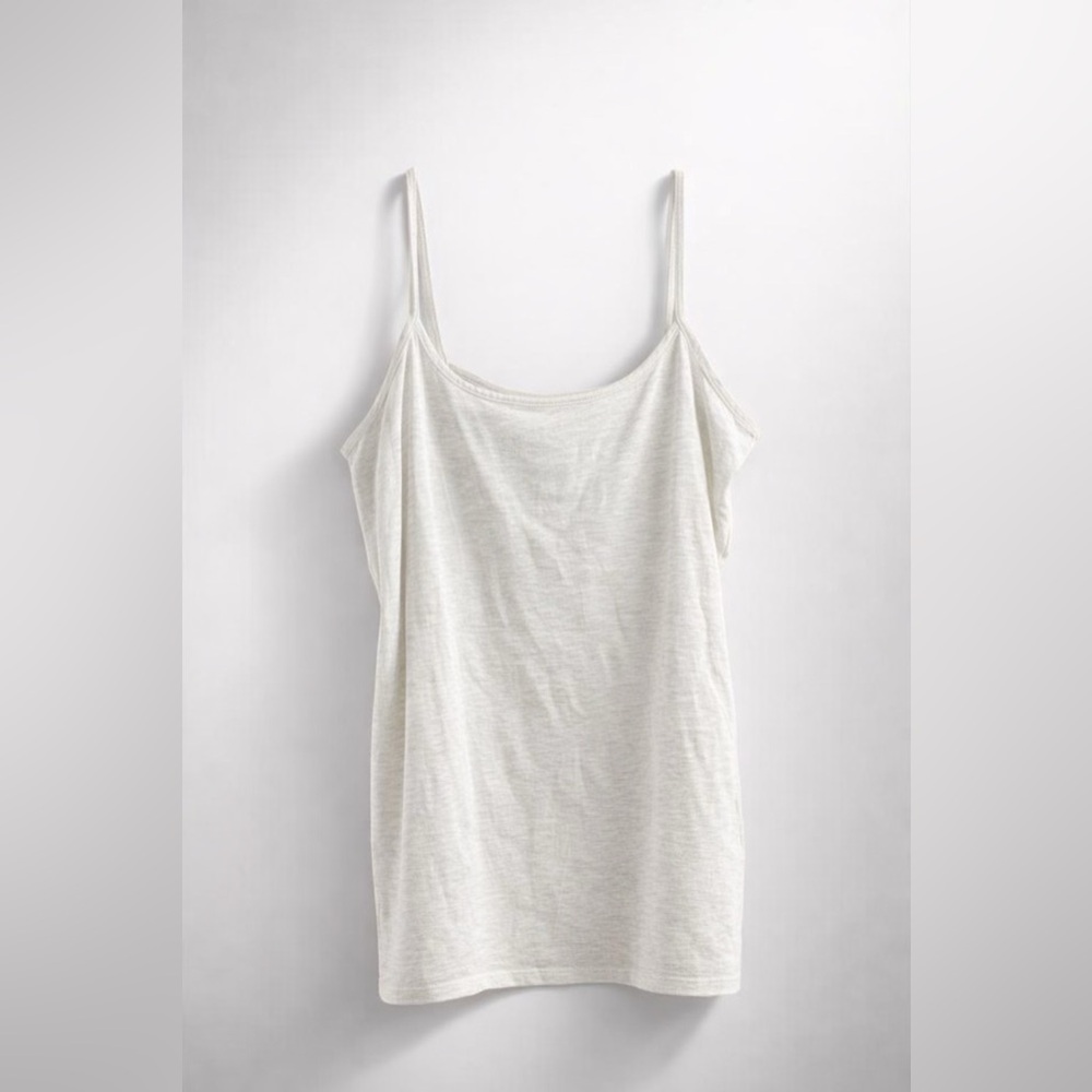 Motherhood brand - Light Gray Spaghetti Strap Tank Top XL